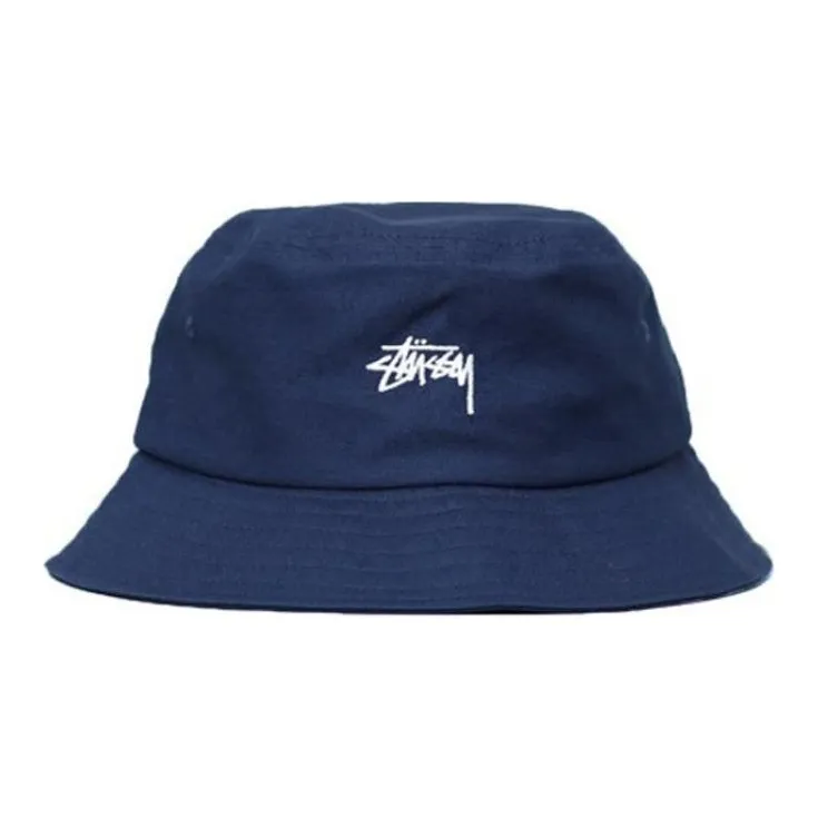 Stussy Cotton Bucket Hats Men's Black/Umber/Beige Blue/Orange-3