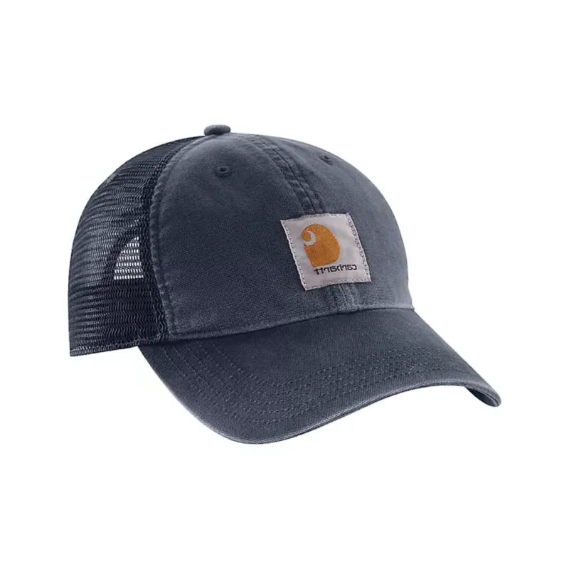 Carhartt Cotton Baseball Caps Men's Navy-1