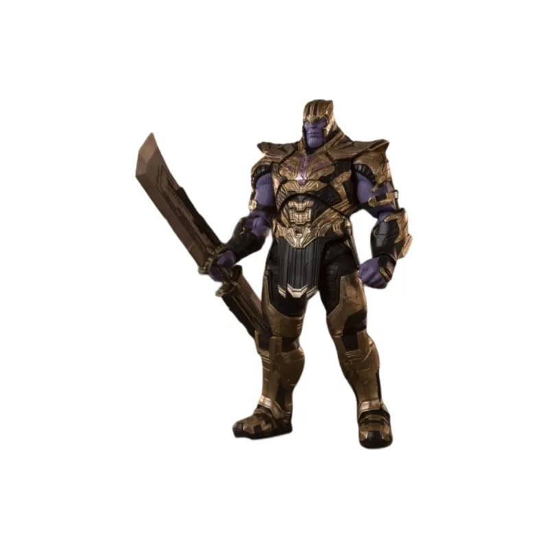 BANDAI S.H.Figuarts Avengers Endgame Thanos Final Battle Edition Action Figure Gold-2