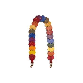 COACH Recycled Materials Bag Strap Women's Rainbow