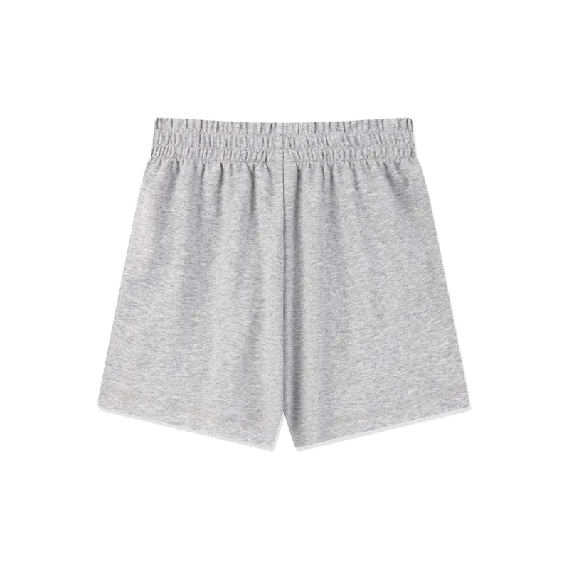 QIAODAN Casual Shorts Women's Gray Heather Gray-1