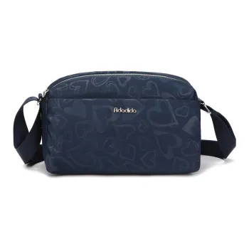 FIDO DIDO Oxford Small Square Bag Shoulder Bag, Crossbody Bag Women's Blue