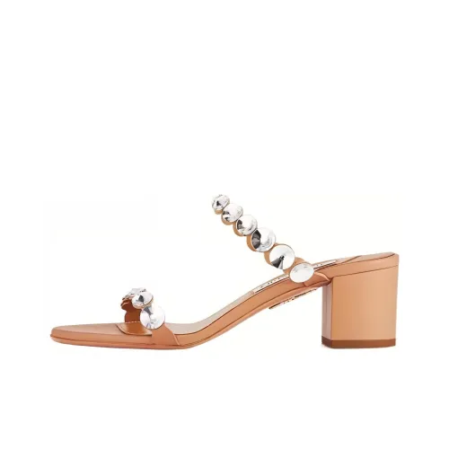 AQUAZZURA Maxi Tequila 50mm Crystal-embellished Sandals