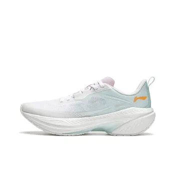 LINING WuShi 5S 4.0 Running Shoes Women's Low Top Standard White/Aqua Blue