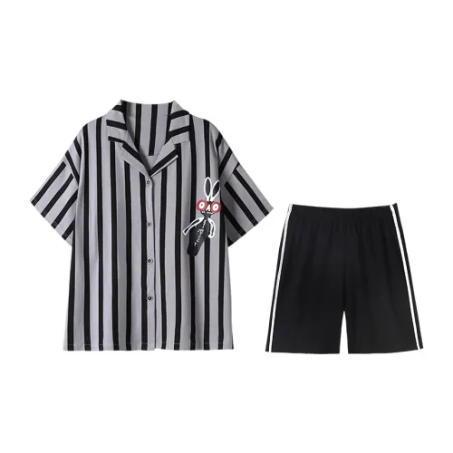 Tianmicat Pajama Set Women's Gray