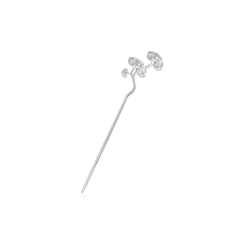 OSSINMI S925 Silver Hairpins Women's-0