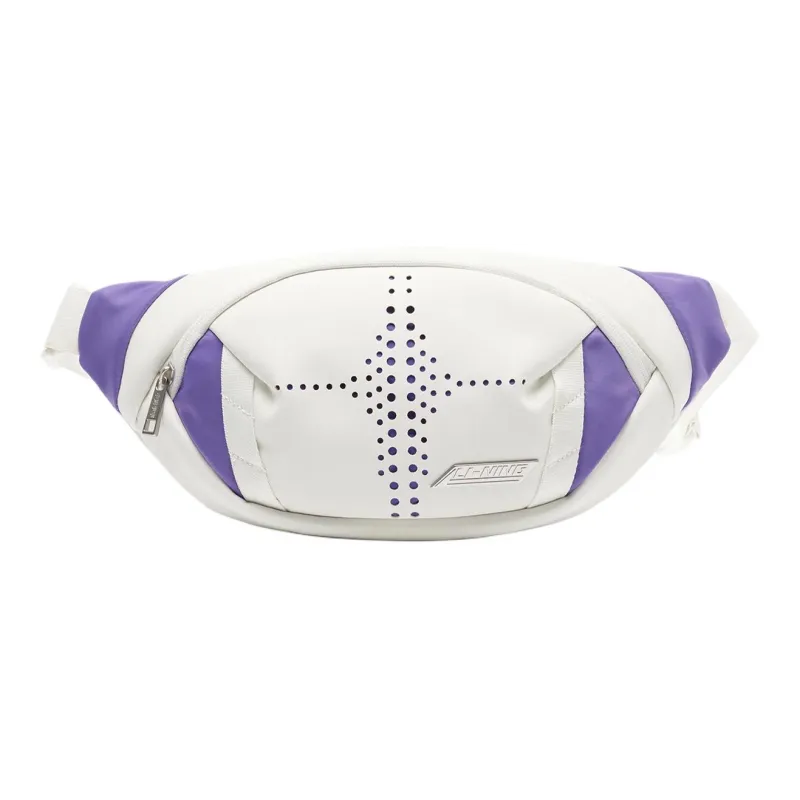 LiNing Polyamide Sling Bag Unisex White-0
