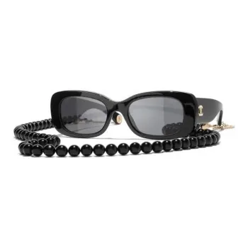 CHANEL Double C Sunglasses Women's