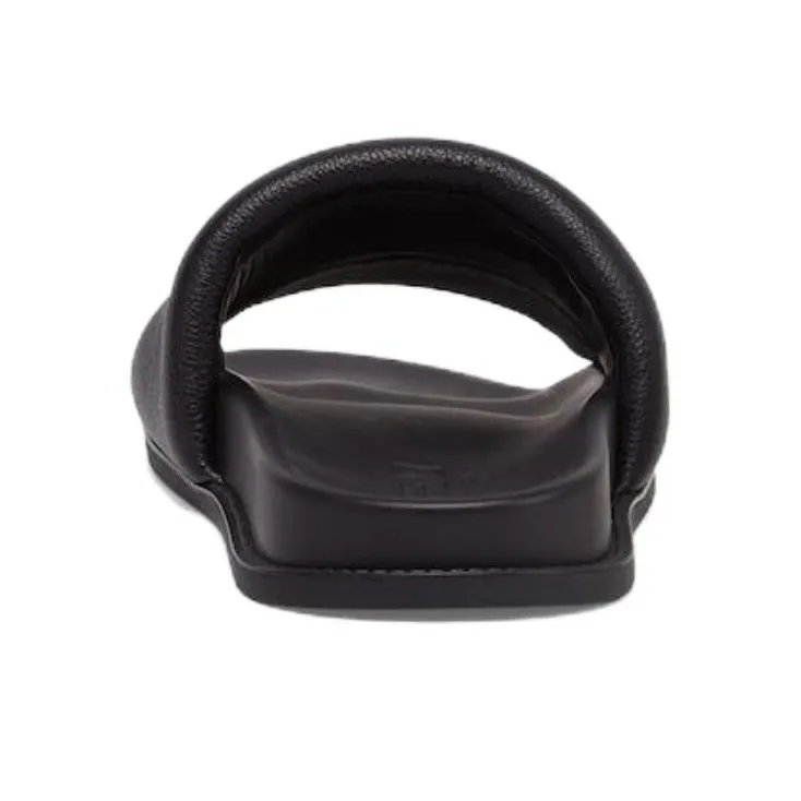 FENDI Roma Logo Embossed Slides-4