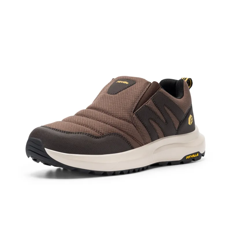 Fitville Cushioning Rebound Support Lightweight Breathable Slip-Resistant Low-Top Outdoor Shoes Men's-1