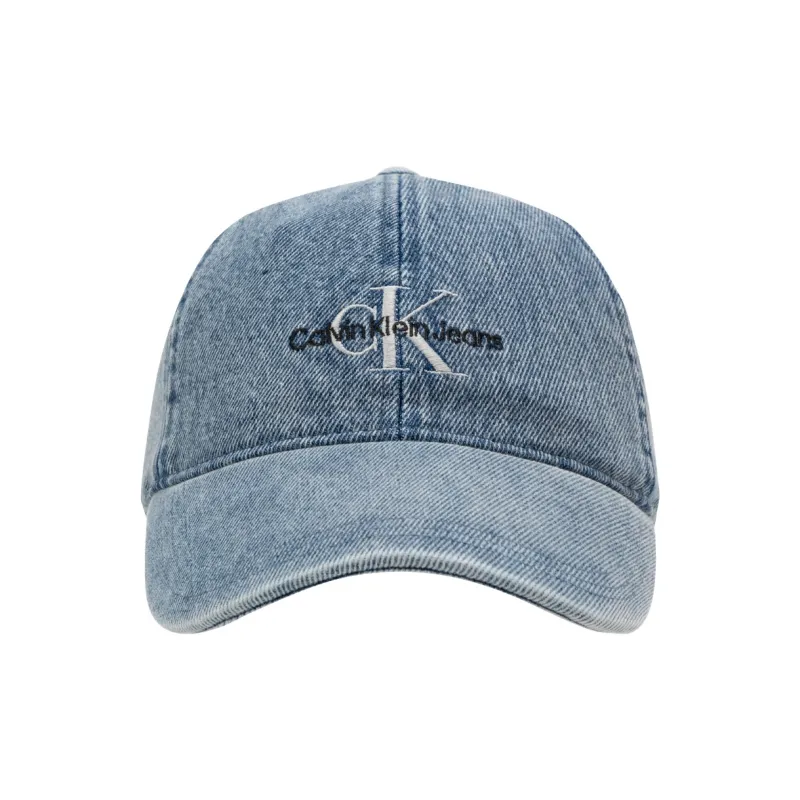 CALVIN KLEIN Cotton Baseball Caps Unisex Light Blue-0