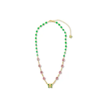 STUGAZI Copper 24K Gold Plated Shell Pearl Necklaces Unisex