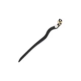 Black Rose Hairpin
