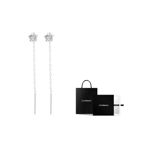 CAROMAY Drop Earrings Women's Silver