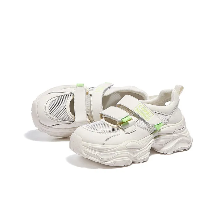 CAMEL Low-Top Chunky Sneakers Women's-8