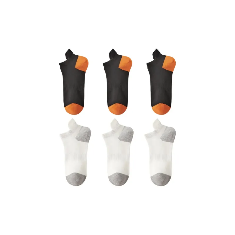 H YXIANG Ankle Socks Men's 6 Pack-5