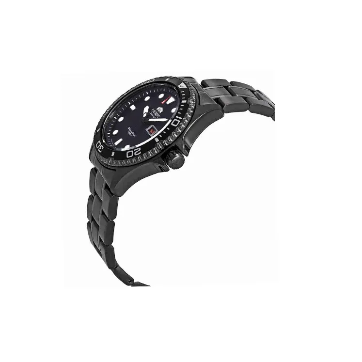 ORIENT Automatic Mechanical Movement Stainless Steel Strap Watch Men's Watches Black Dial FAA02003-1