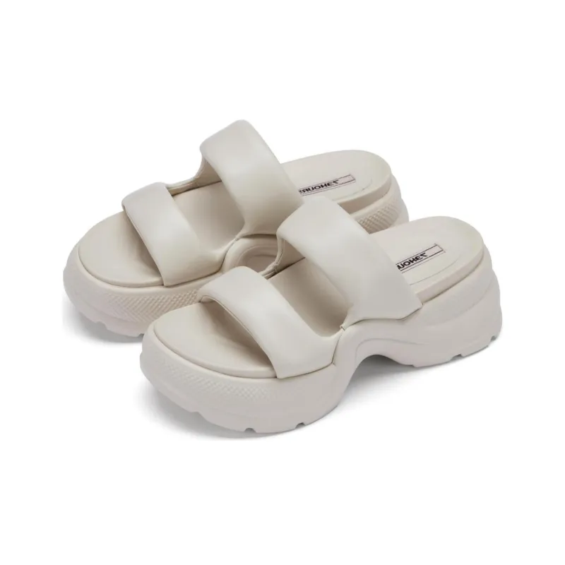 73Hours Slide Slippers Women's Black/Ecru-9