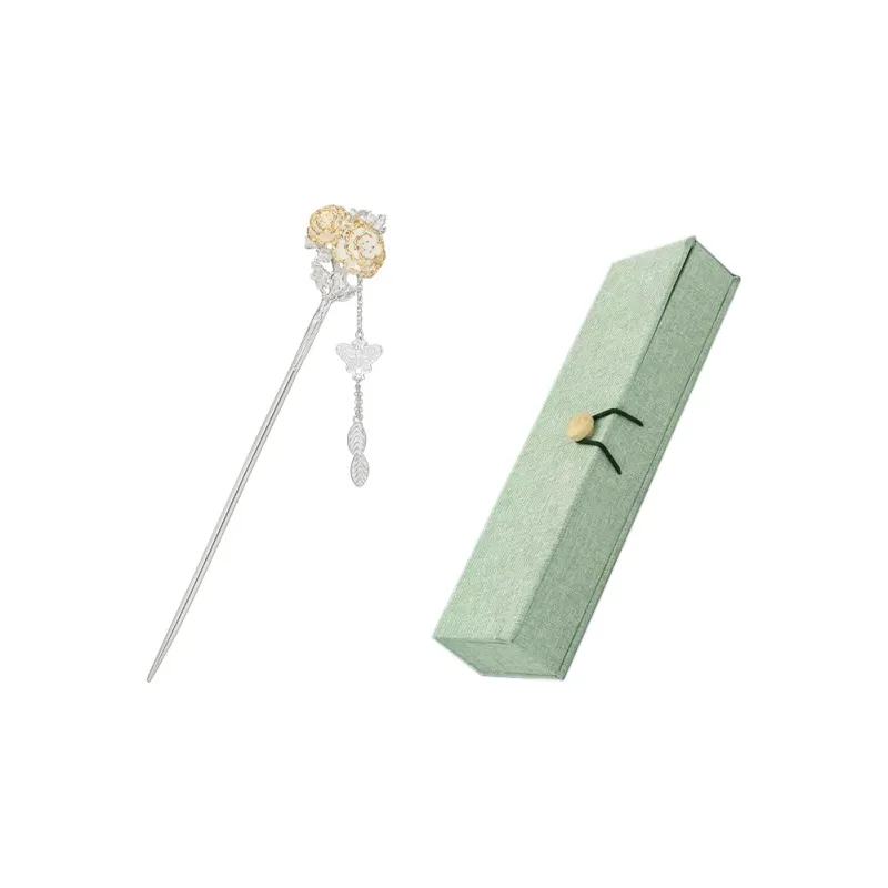 Lady Go Silver Plated Hairpins Women's-4
