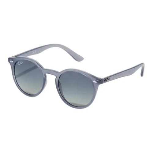 RayBan Round Sunglasses Unisex Blue Gray