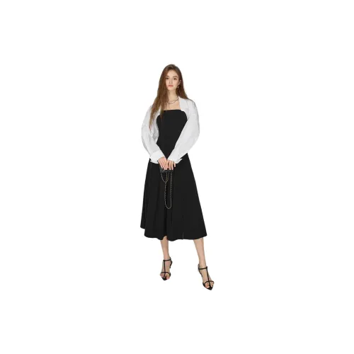 Bethine Two Piece Skirt Sets Women's Knitwear+Camisole Dresses