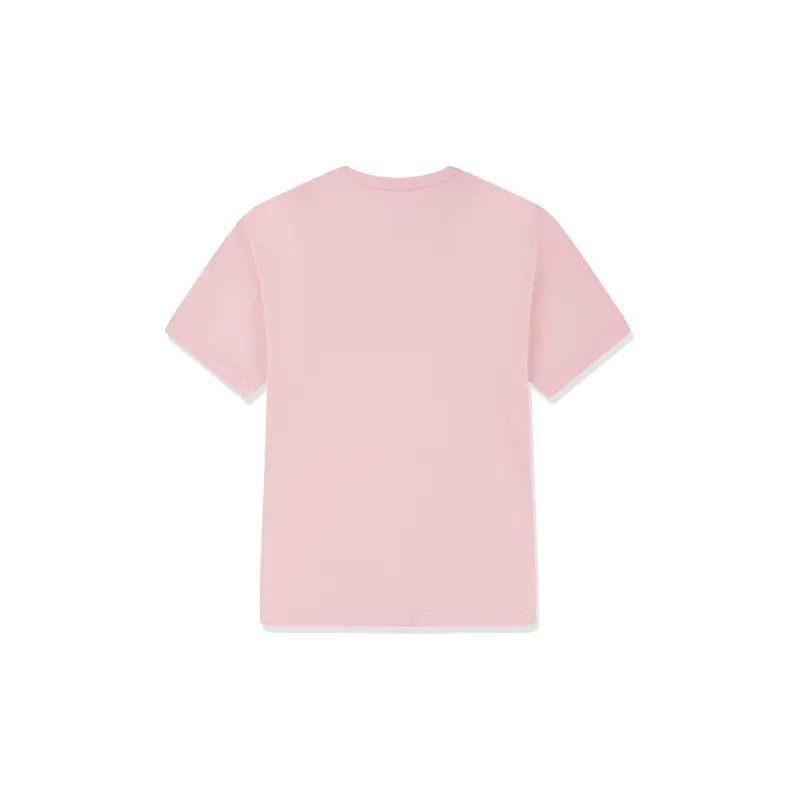 QIAODAN T Shirt Women's Morning Light Pink-1