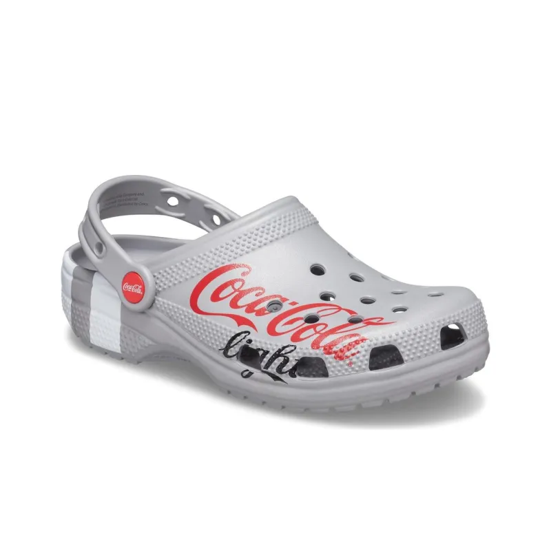 Coca Cola x Crocs Classic CgII Clogs Unisex Gray-2