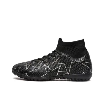 GERTOP Anti-Slip Wear-Resistant Breathable Supportive Balance-Enhancing Lightweight Soccer Shoes Unisex