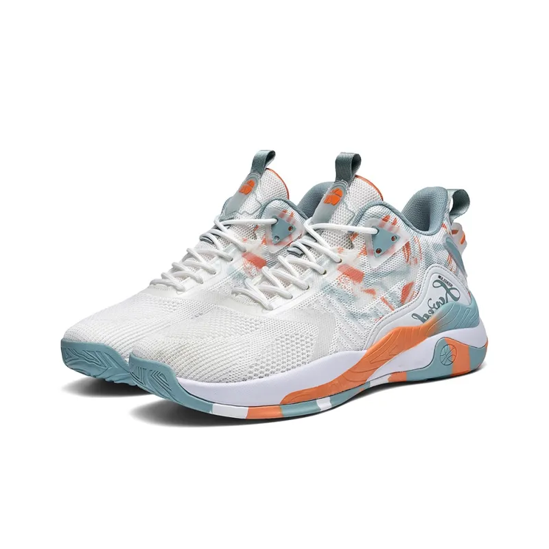 Black tailed Deer Cushioning Abrasion Resistant Breathable Slip Resistant High Top Basketball Shoes Men's-5