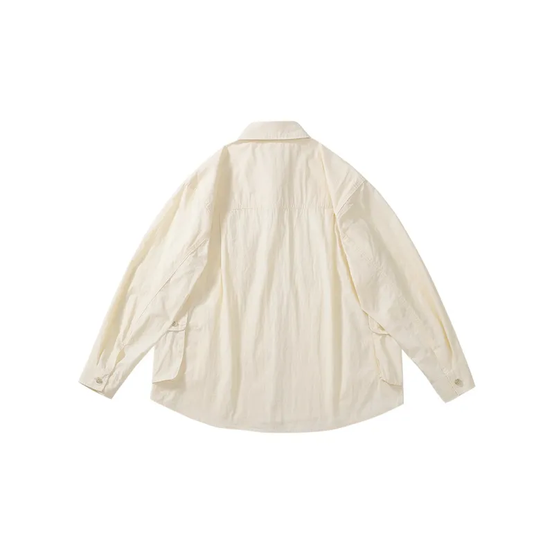 SET FUNS Style Shirt Spring And Fall Season Unisex-6