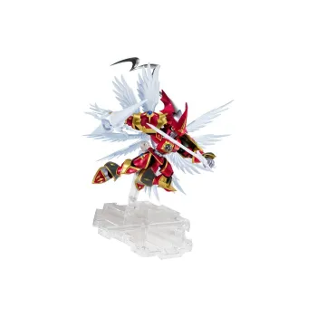 BANDAI Digimon Adventure NXEDGE STYLE Gallantmon True Red Lotus Form/Duke Beast Deep Red Form Assembled Models 9cm