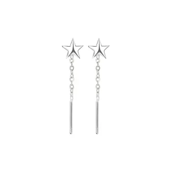 OQD S999 Fine Silver Drop Earrings Women's