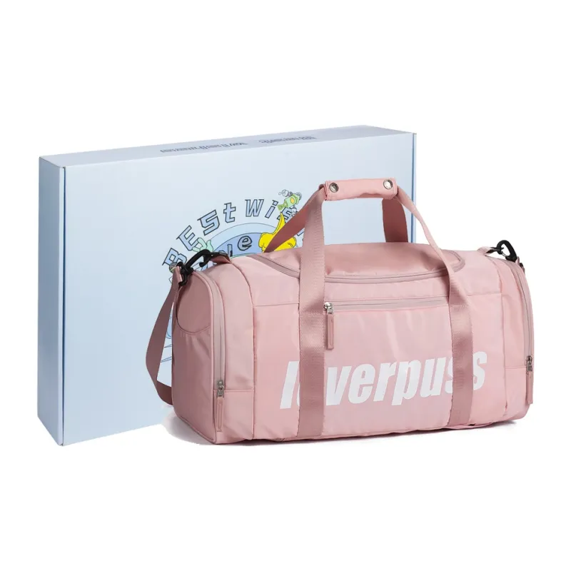 LOVERPUSS Polyester One Shoulder Crossbody Portable Fitness Storage Backpack Basketball Bag Unisex Multicolor-27