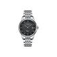 White Case Black Dial Steel Band