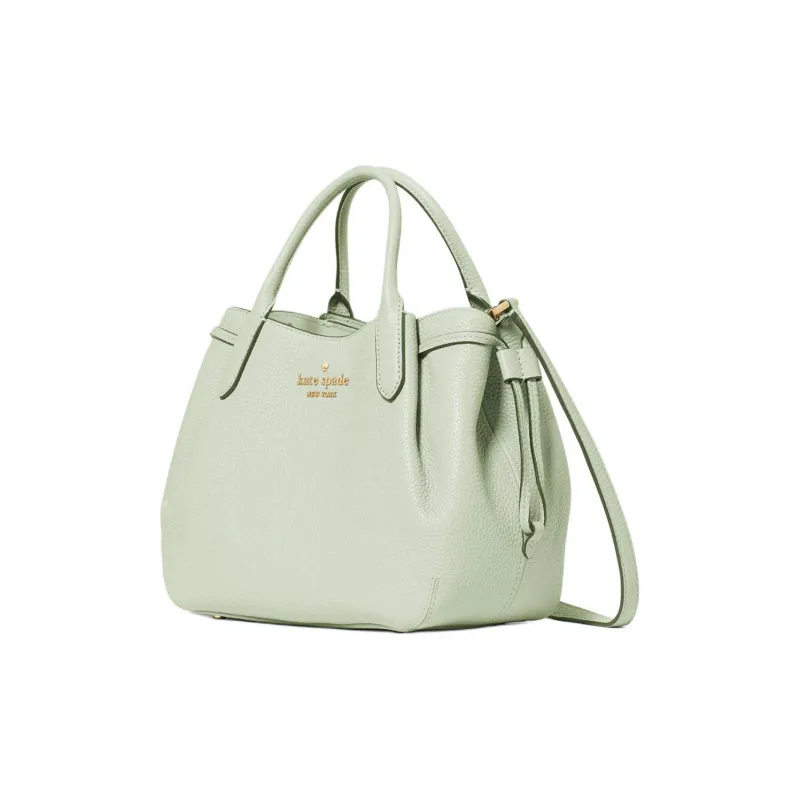 Kate Spade Litchi Grain Leather Handbag Shoulder Bag Crossbody Bag Small Size Women's Light Olive-1