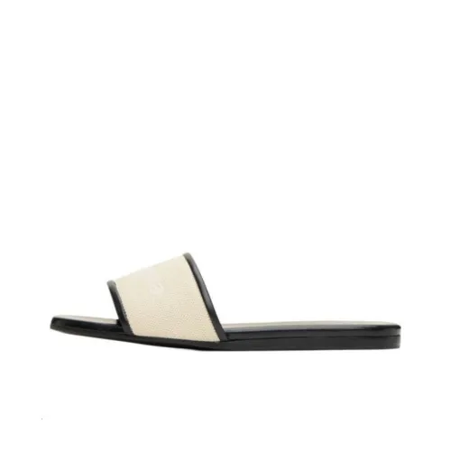 Givenchy 4G Slide Slippers Women's Beige
