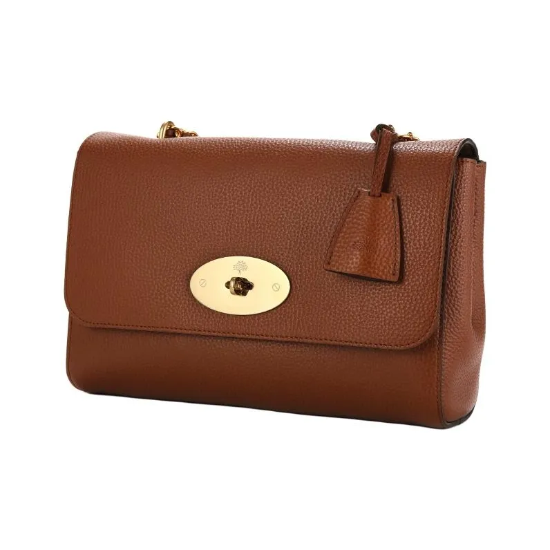 Mulberry Cow Leather Crossbody Bag, Shoulder Bag Regular Women's Brown-2
