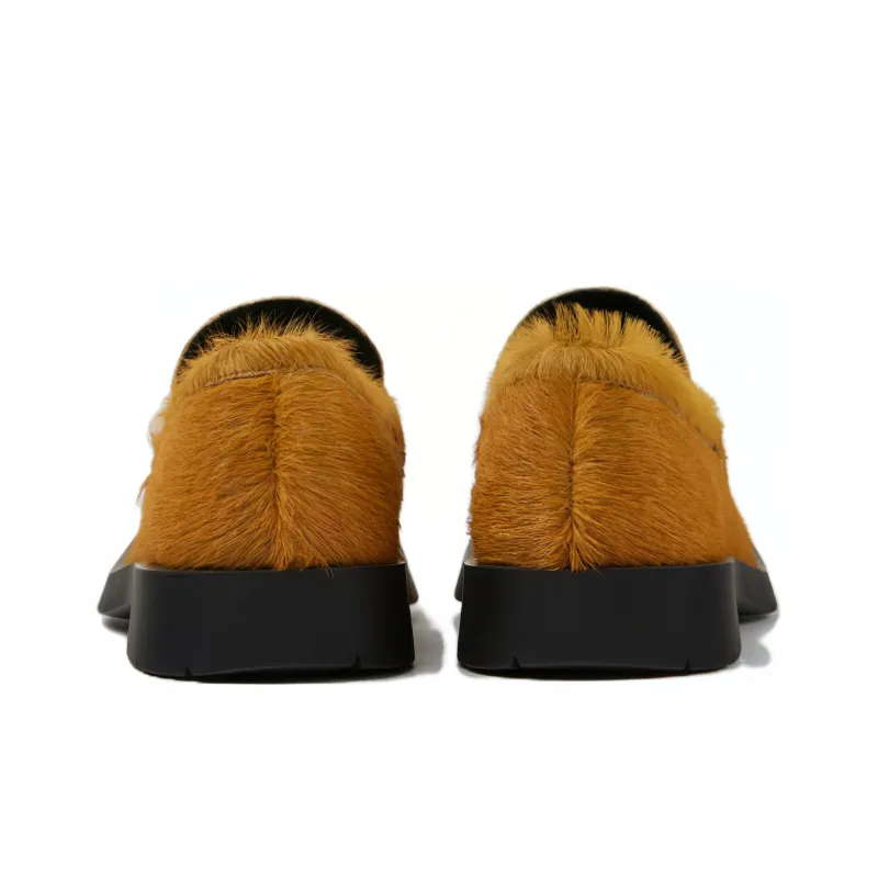 Camperlab Square-toe Textured Loafers-2