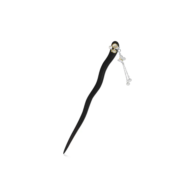 OSSINMI S925 Silver Hairpins Women's-5