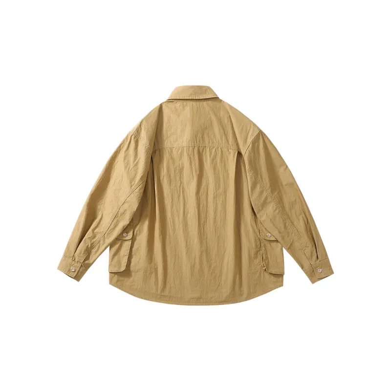 SET FUNS Style Shirt Spring And Fall Season Unisex-3