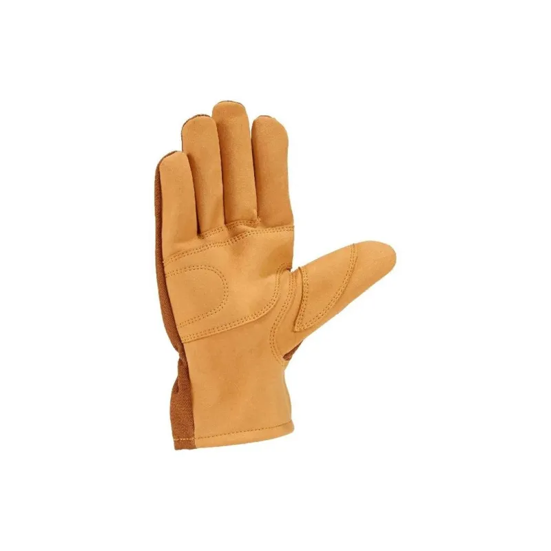 Carhartt Cotton Gloves Women's Purple/Yellow-3
