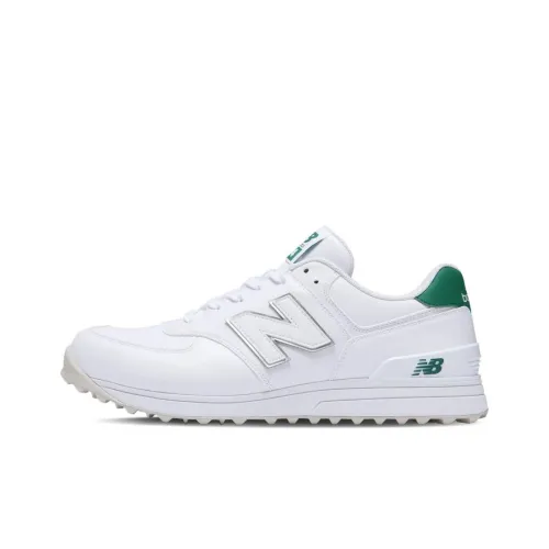 New Balance NB 574 Golf Shoes Unisex Low-Top White/Green