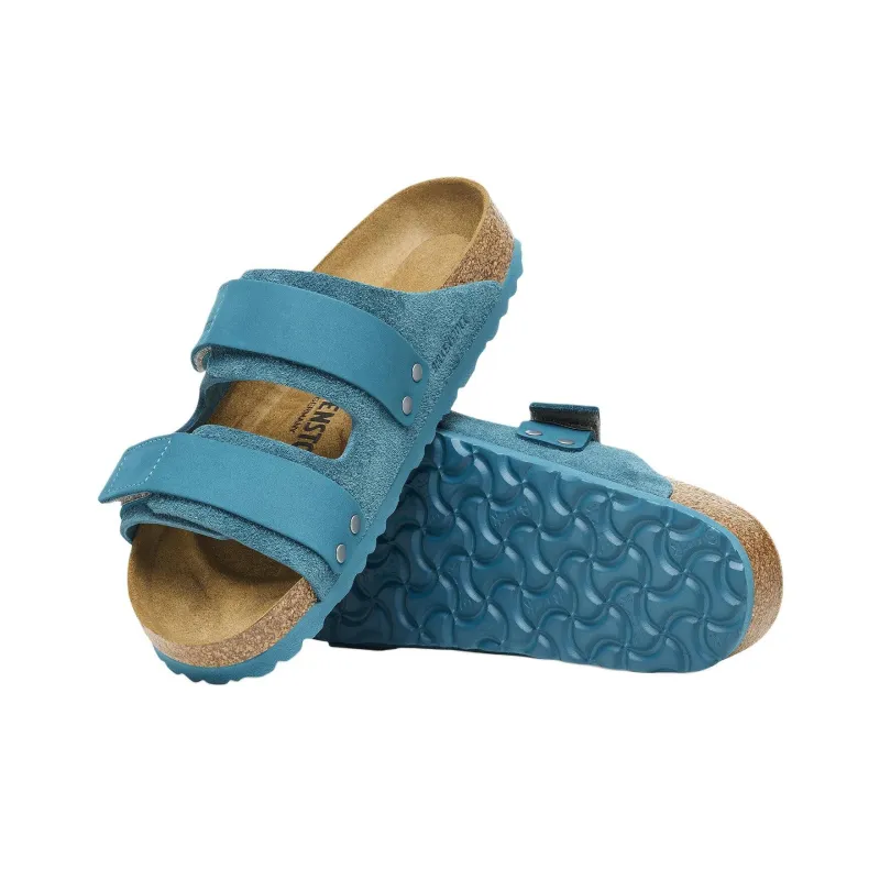 Birkenstock Slide Slippers Unisex Turquoise Regular-4