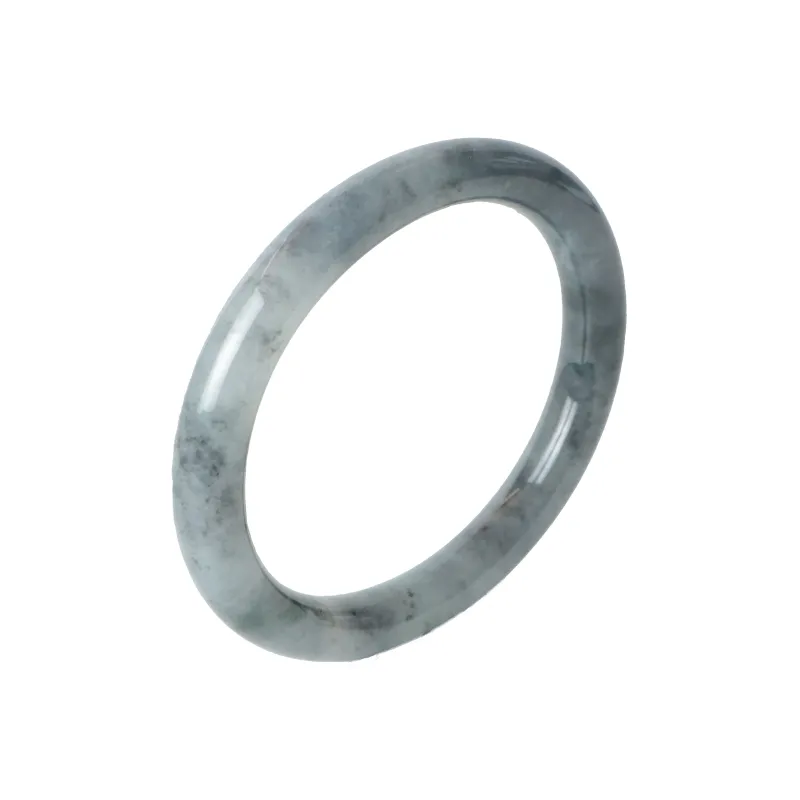 South Asia Bean Type Jadeite Bangles Women's-0