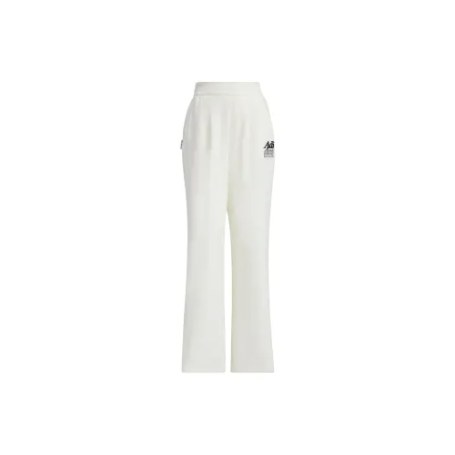 Adidas SMALL LOGO TRACKSUIT BOTTOMS Casual Pants Women's Jade White
