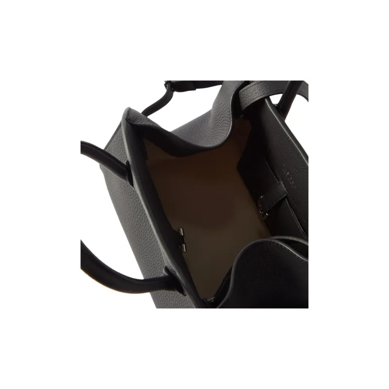 THE ROW Margau Calfskin Handbag Regular Women's Black-3