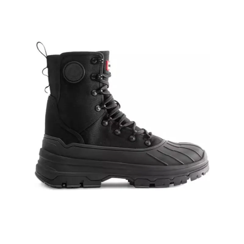 HUNTER Cushioned Slip Resistant High Top Hiking Shoes Women's Black-1