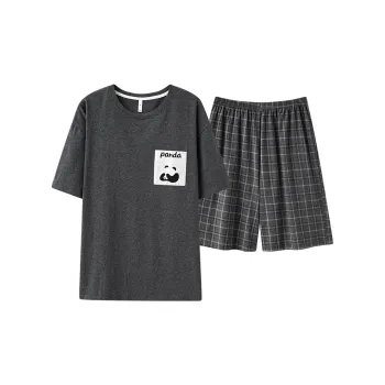PBENO PD Pajama Set Men's Dark Gray