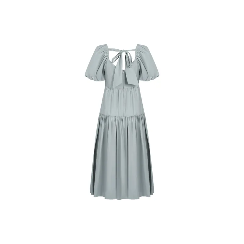 THE SEA LIFE Short Sleeved Dress Women's Mist Color-1