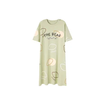 FENTENGCARE Nightgown Women's Green
